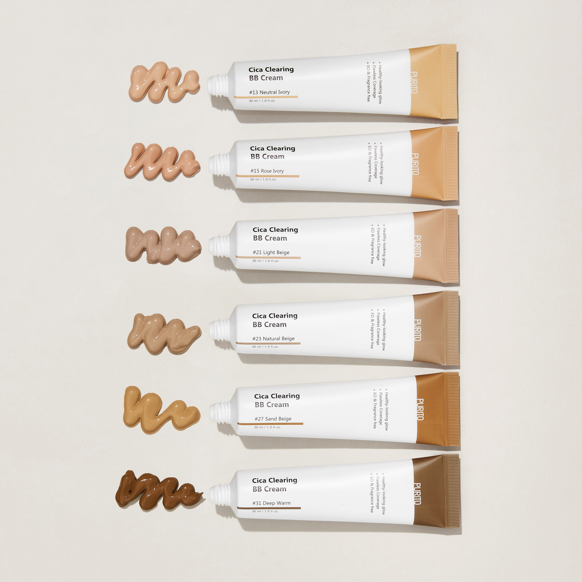 ВВ крем с экстрактом центеллы Purito Cica Clearing BB Cream