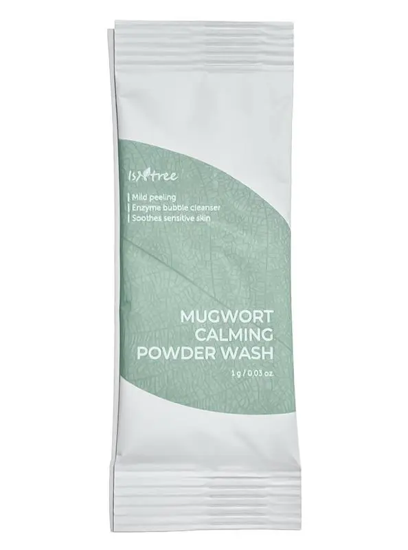 Очищаюча ензимна пудра з екстрактом полину IsNtree Spot Saver Mugwort Powder Wash