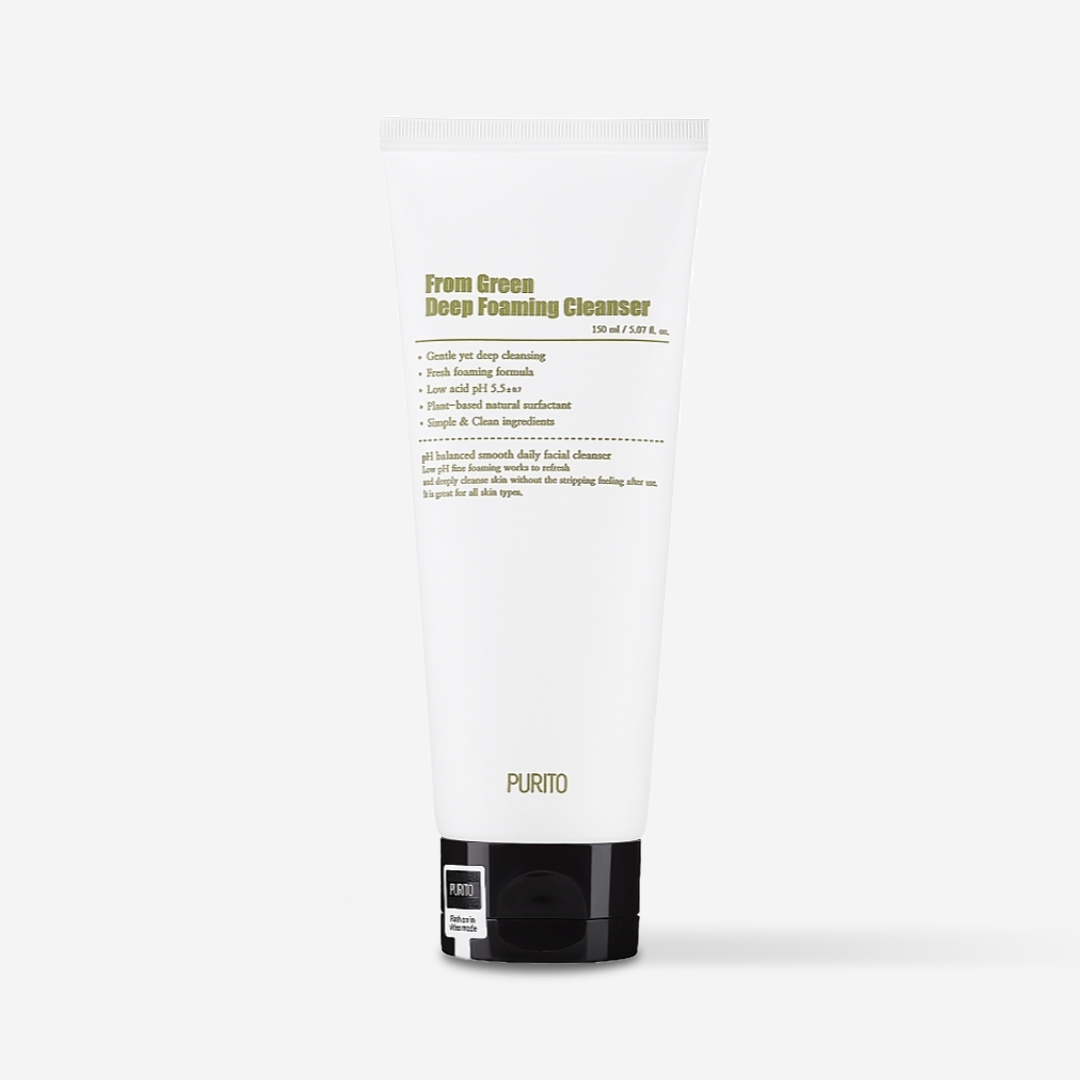 Пінка для вмивання Purito From Green Deep Foaming Cleanser, 150 мл