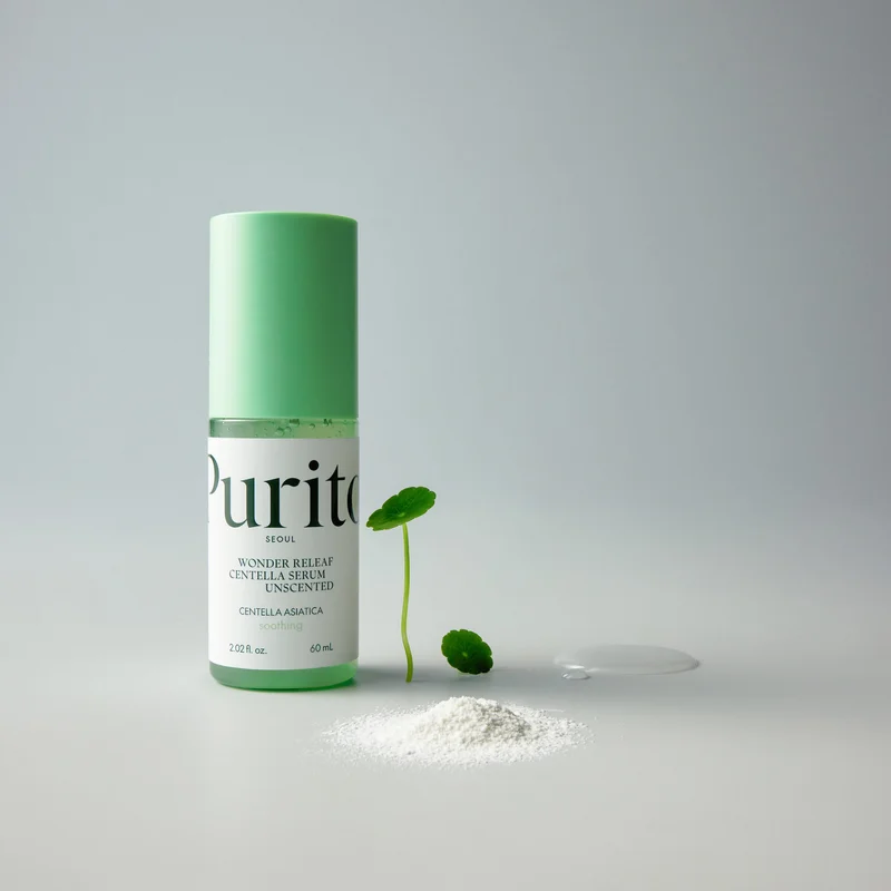 Успокаивающая сыворотка с центеллой без эфирных масел Purito Seoul Wonder Releaf Centella Serum Unscented