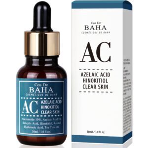 Сироватка проти акне Cos de Baha Acne Treatment Serum Azelaic acid 5%, Niacinamide 10%, Salicylic Acid, Retinol, Tea Tree, 30мл