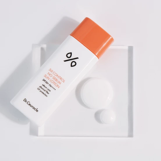 Себорегулюючий cонцезахисний лосьйон Dr.Ceuracle 5α Control No Sebum Sun Lotion SPF 50+