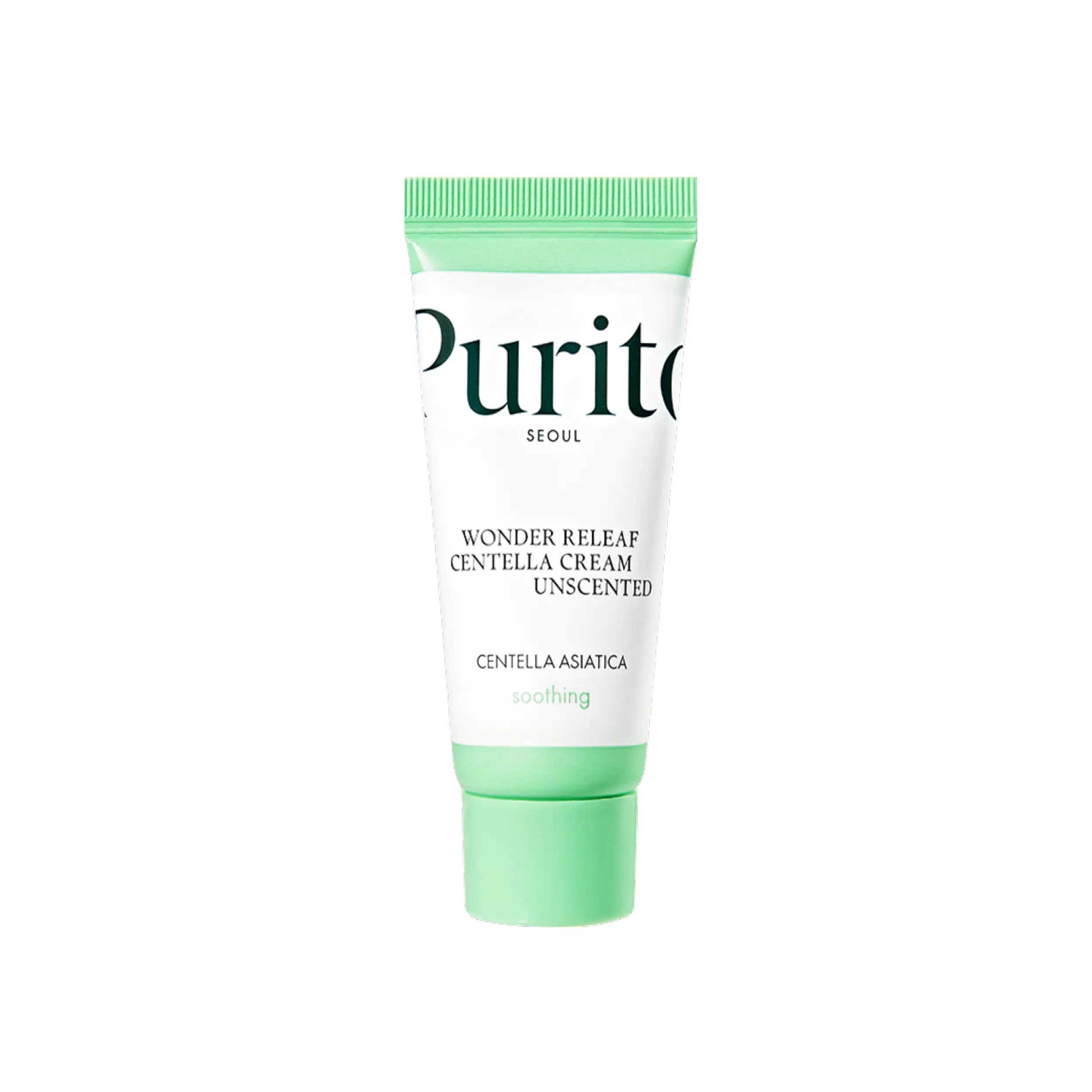 Крем для чутливої шкіри з центеллою без ефірних олій Purito Seoul Wonder Releaf Centella Cream Unscented
