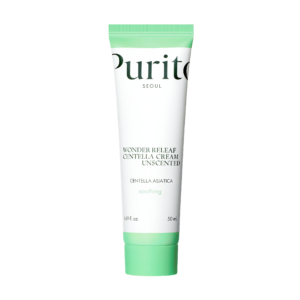 Крем для чутливої шкіри з центеллою без ефірних олій Purito Seoul Wonder Releaf Centella Cream Unscented - 50 мл