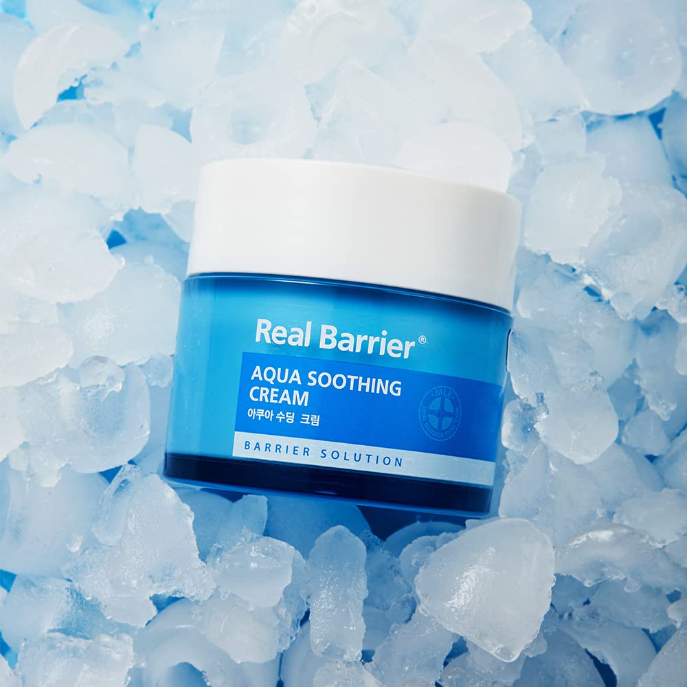 Легкий ламелярний заспокійливий крем-гель Real Barrier Aqua Soothing Gel Cream, 50 мл