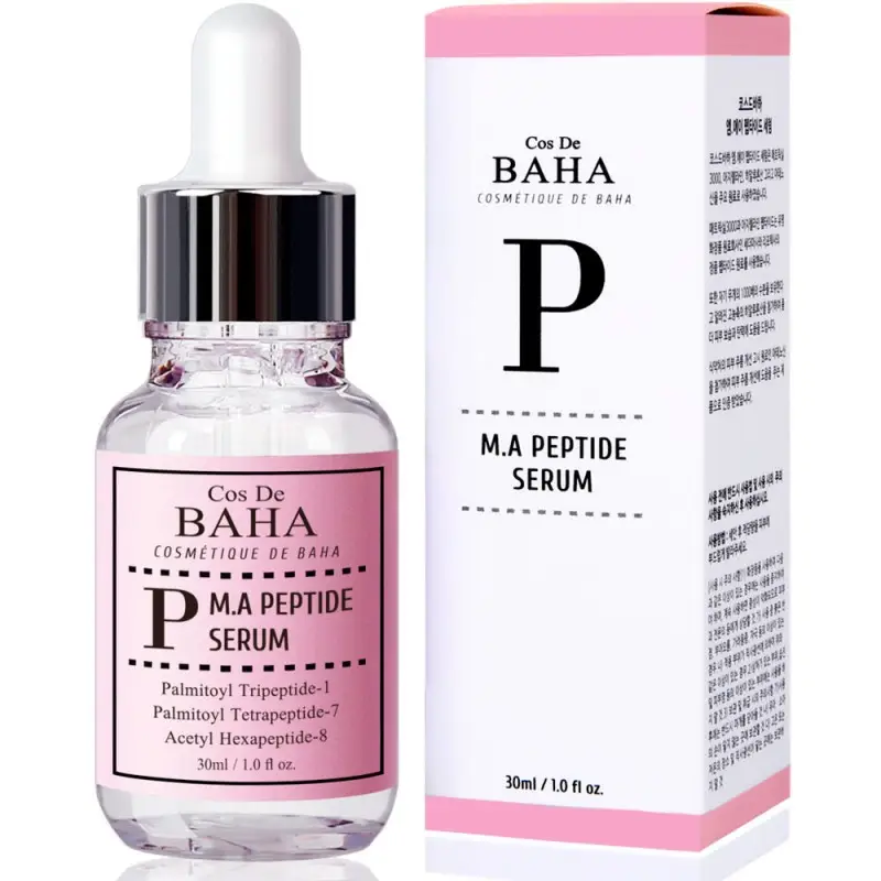 Сироватка проти зморшок з пептидним комплексом Cos De Baha Peptide Serum - 30 мл