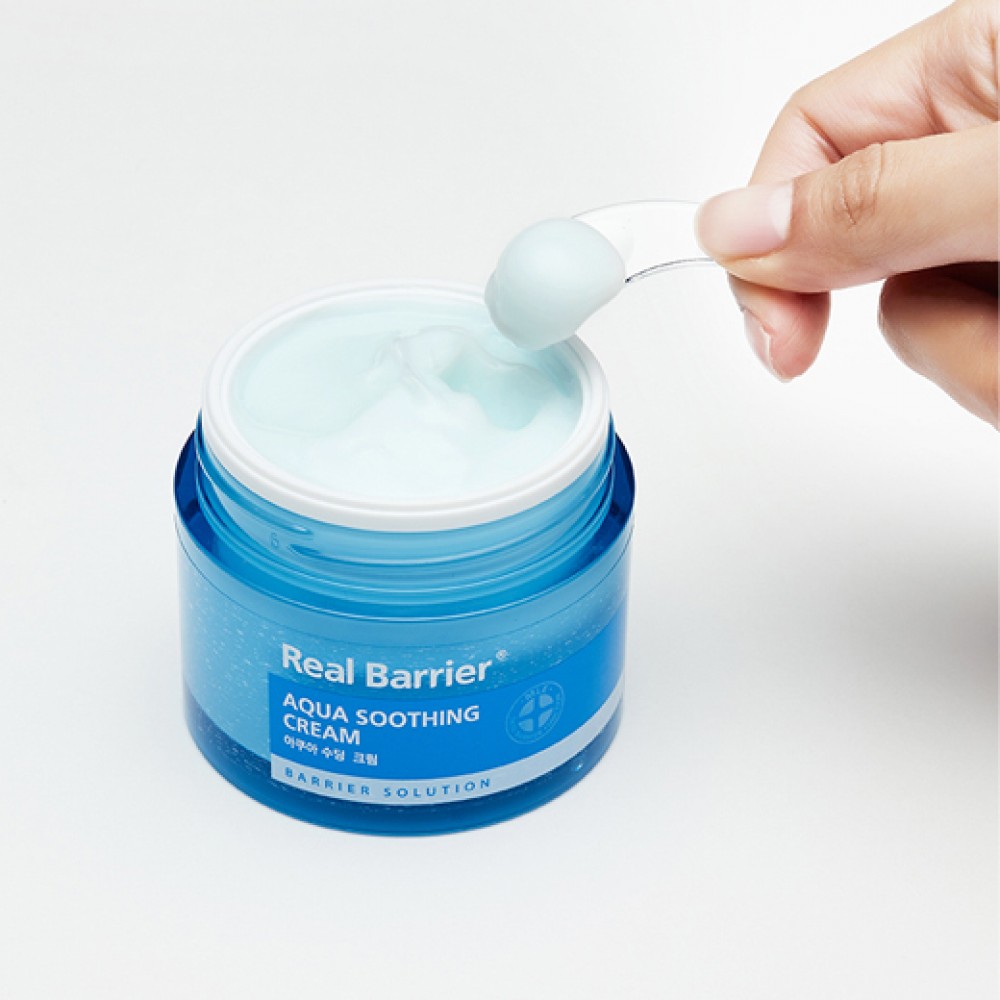 Легкий ламелярний заспокійливий крем-гель Real Barrier Aqua Soothing Gel Cream, 50 мл