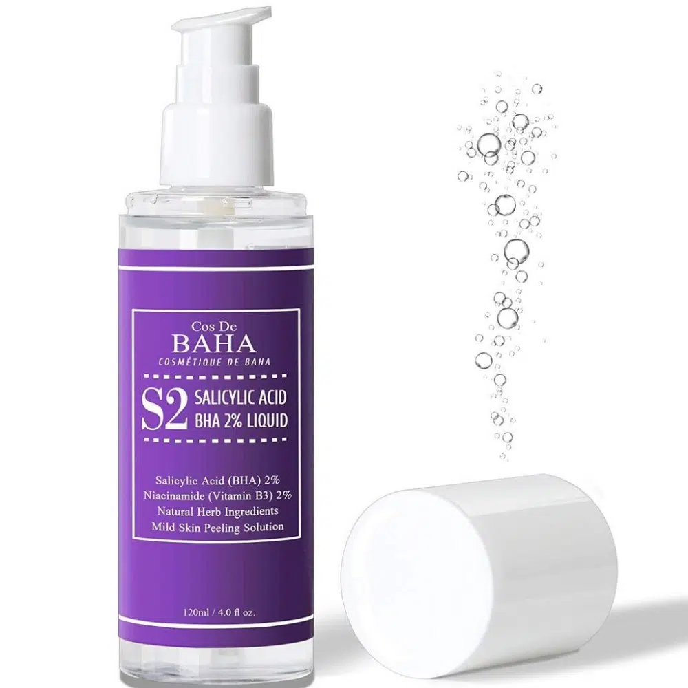 Тонер c BHA кислотою для лікування акне і звуження пор Cos De Baha Salicylic Acid BHA 2% Liquid, 120мл