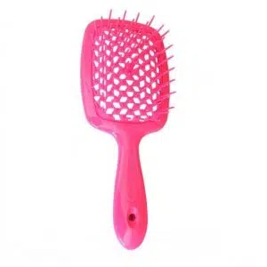 SUPERBRUSH WITH SOFT MOULDED TIPSГребінець - яскраво-рожевий