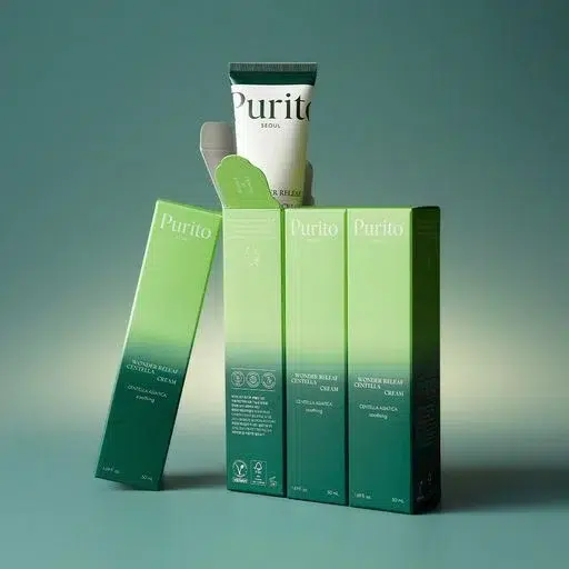 Успокаивающий крем с центеллой Purito Seoul Wonder Releaf Centella Cream, 50мл
