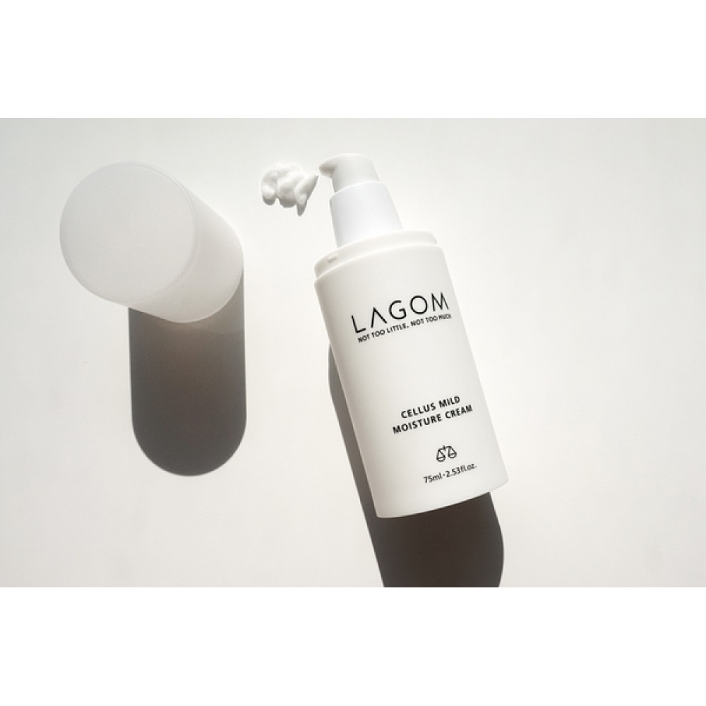Відновлюючий крем з ламелярними емульсіями Lagom Cellus Mild Moisture Cream, 80 мл