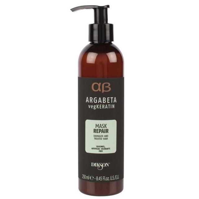 Арганова маска для відновлення пошкодженого волосся Dikson Argabeta Vegan Repair Mask - 250 мл
