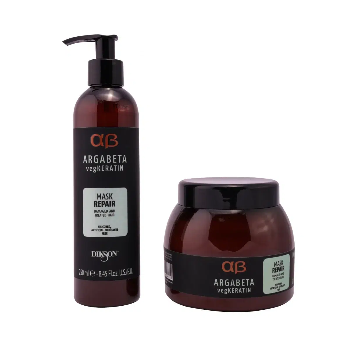 Арганова маска для відновлення пошкодженого волосся Dikson Argabeta Vegan Repair Mask