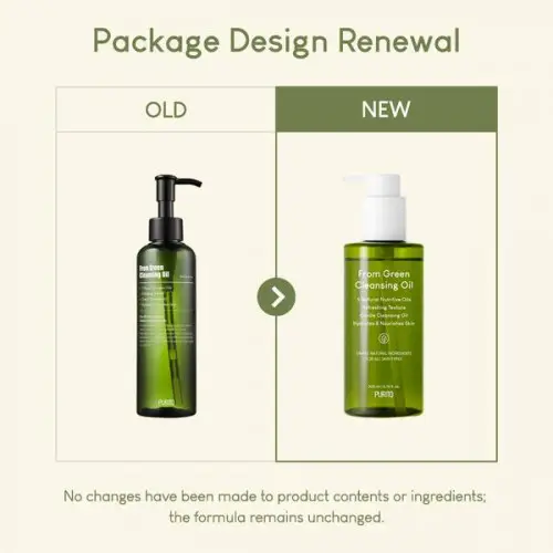 Органическое гидрофильное масло Purito From Green Cleansing Oil, 200 мл