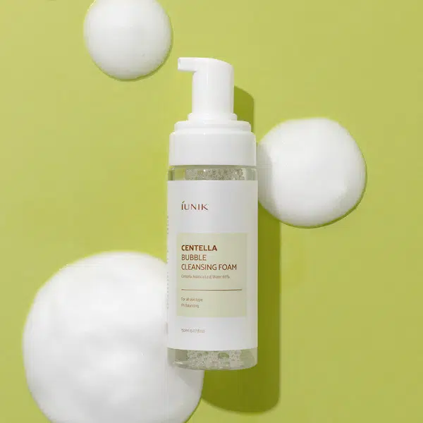 Пенка для умывания с центеллой Iunik Centella Bubble Cleansing Foam, 150 мл