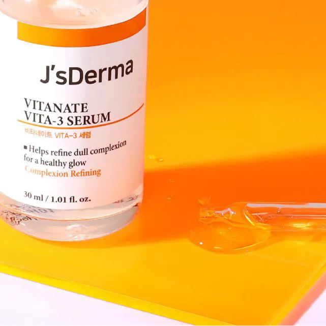 Сыворотка с ниацинамидом для выравнивания тона JsDerma Vitanate Vita-3 Serum, 30 мл