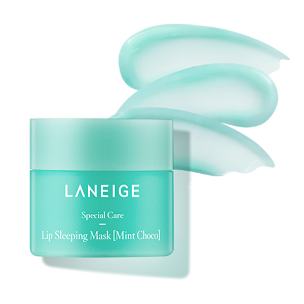 Ночная маска для губ с ароматом шоколада и мяты Laneige Lip Sleeping Mask Mint Choco, 20г.