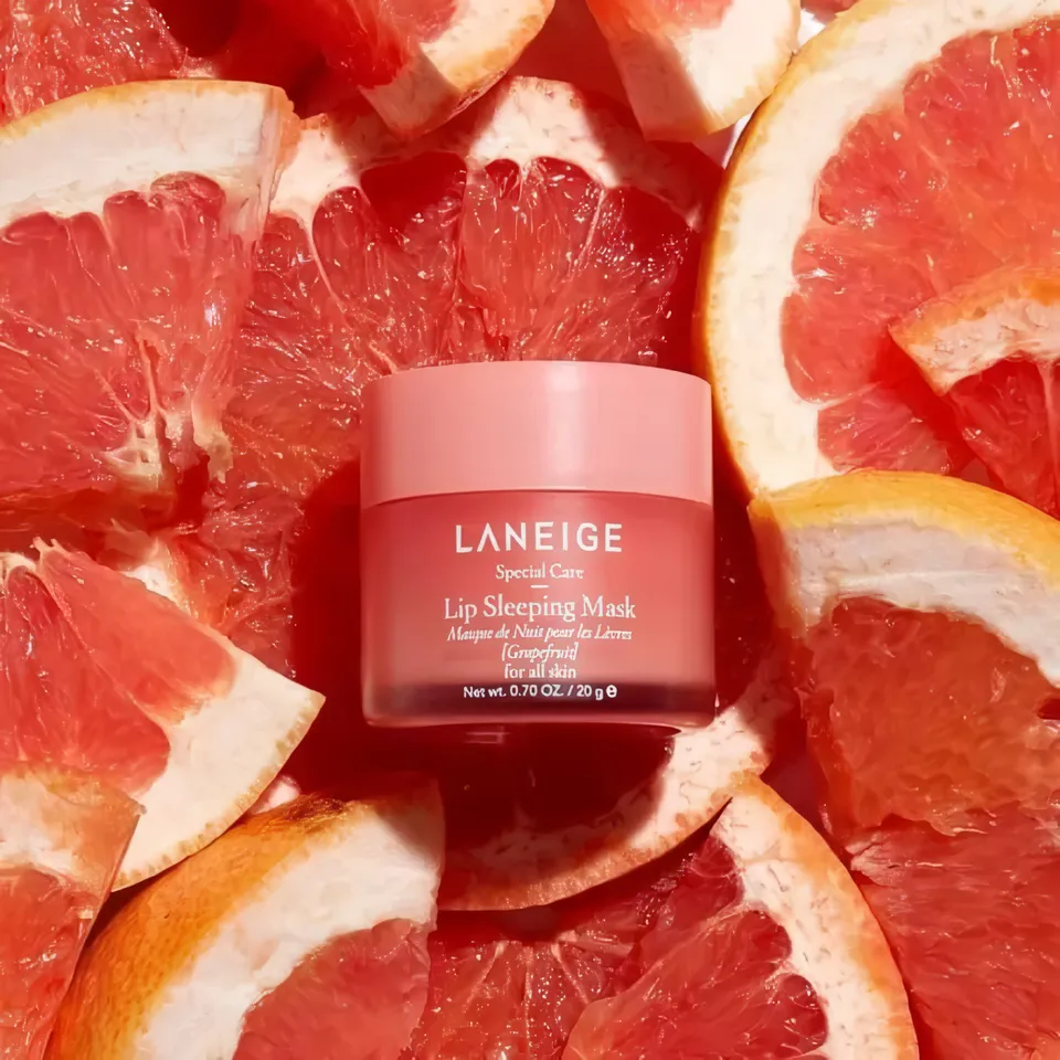 Нічна маска для губ з екстрактом грейпфрута Laneige Lip Sleeping Mask Grapefruit, 20г.