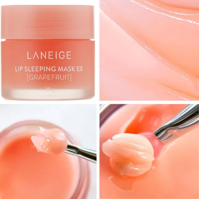 Нічна маска для губ з екстрактом грейпфрута Laneige Lip Sleeping Mask Grapefruit, 20г.