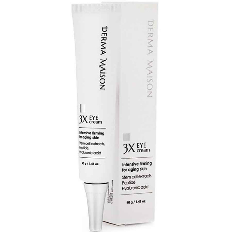 Крем для век со стволовыми клетками и пептидами Medi-Peel Derma Maison 3X Eye Cream, 40мл