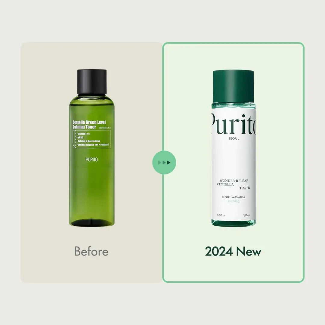 Успокаивающий тонер с центеллой Purito Seoul Wonder Releaf Centella Toner, 200мл