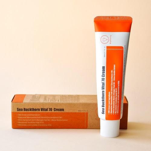 Витаминный крем с экстрактом облепихи Purito Sea Buckthorn Vital 70 Cream, 50 мл