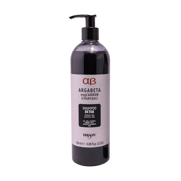 Аргановый детокс шампунь на основе карбона Dikson Argabeta Shampoo Detox - 500 мл