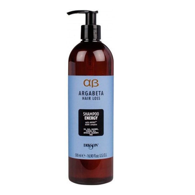 Шампунь для роста против выпадения волос Dikson Argabeta Vegan Shampoo Energy - 500 мл