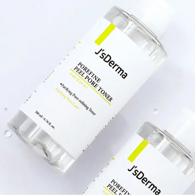 Тонер з AHA-кислотою JsDerma Pore Cleaning Refine Glycolic Acid 1% Toner, 200 мл