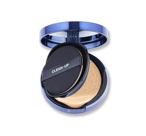 Кушон зі змінним блоком Cuskin Clean-up Skinfit Cushion Pact (SPF 50+/PA+++), 15г.+15г. - 23