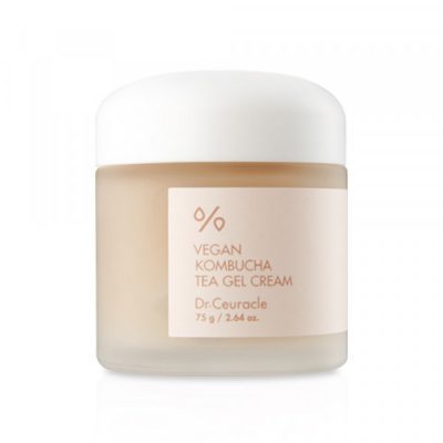Веганский крем-гель с экстрактом комбуча Dr.Ceuracle Vegan Kombucha Tea Gel Cream - 75 мл