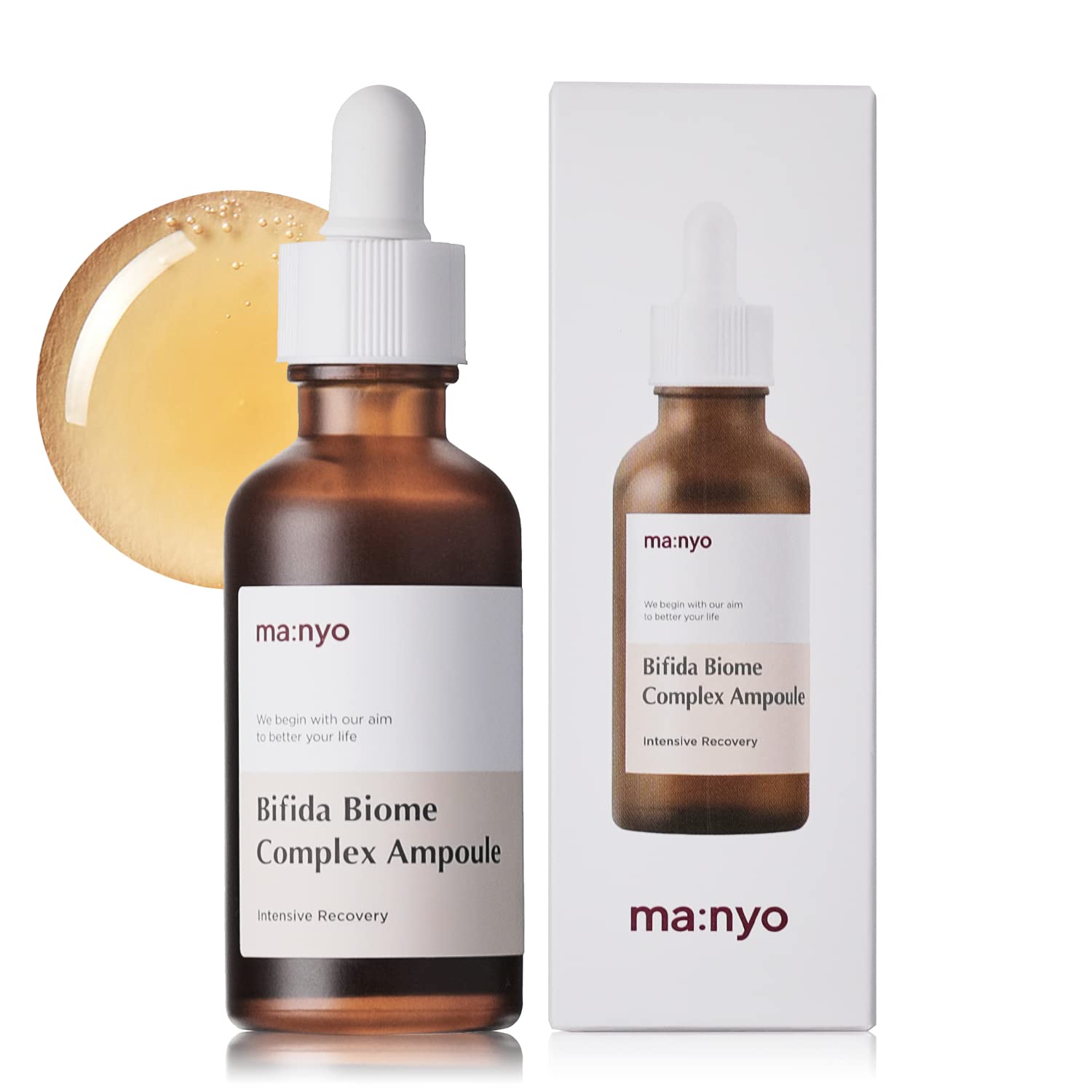 Сыворотка омолаживающая с лизатами бифидобактерий Manyo Bifida Biome Complex Ampoule - 50 мл