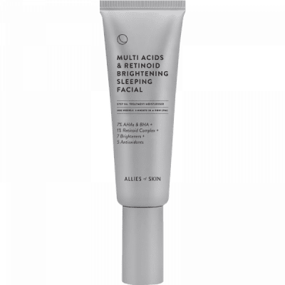MULTI ACIDS RETINOID BRIGHTENING SLEEPING FACIAL<br>Нічний мультикислотний пілінг з ретинолом, 50мл
