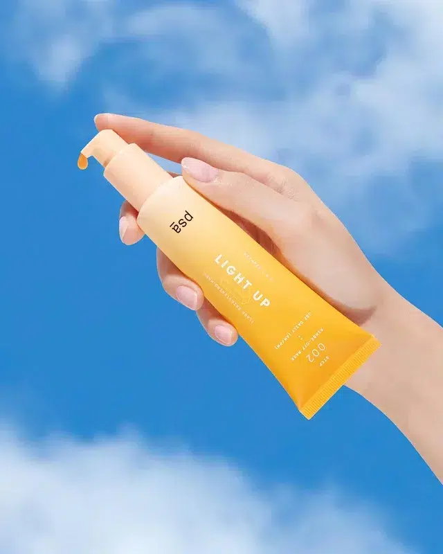 Маска для сияния кожи с витамином С PSA Light Up Vitamin C and E Flash Brightening Mask, 50 мл