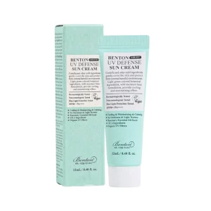 <span class="custom_title_one">BENTON AIR FIT UV DEFENSE SUN CREAM SPF50</span><span class="custom_title_two">Легкий сонцезахисний крем із центелою, 12 мл</span>