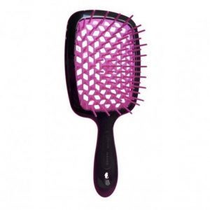 SUPERBRUSH WITH SOFT MOULDED TIPSГребінець - чорний з фуксією SUPERBRUSH WITH SOFT MOULDED TIPSГребінець - чорний з фуксією