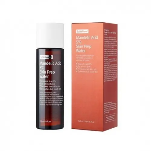 Мягкий тоник-эксфолиант с миндальной кислотой By Wishtrend Mandelic Acid 5% Prep Water - 120 мл