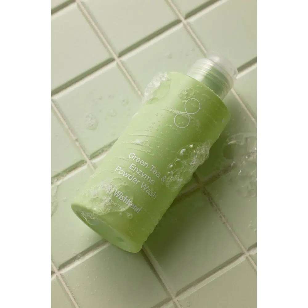Энзимная пудра с зеленым чаем By Wishtrend Green Tea & Enzyme Powder Wash,110 мл