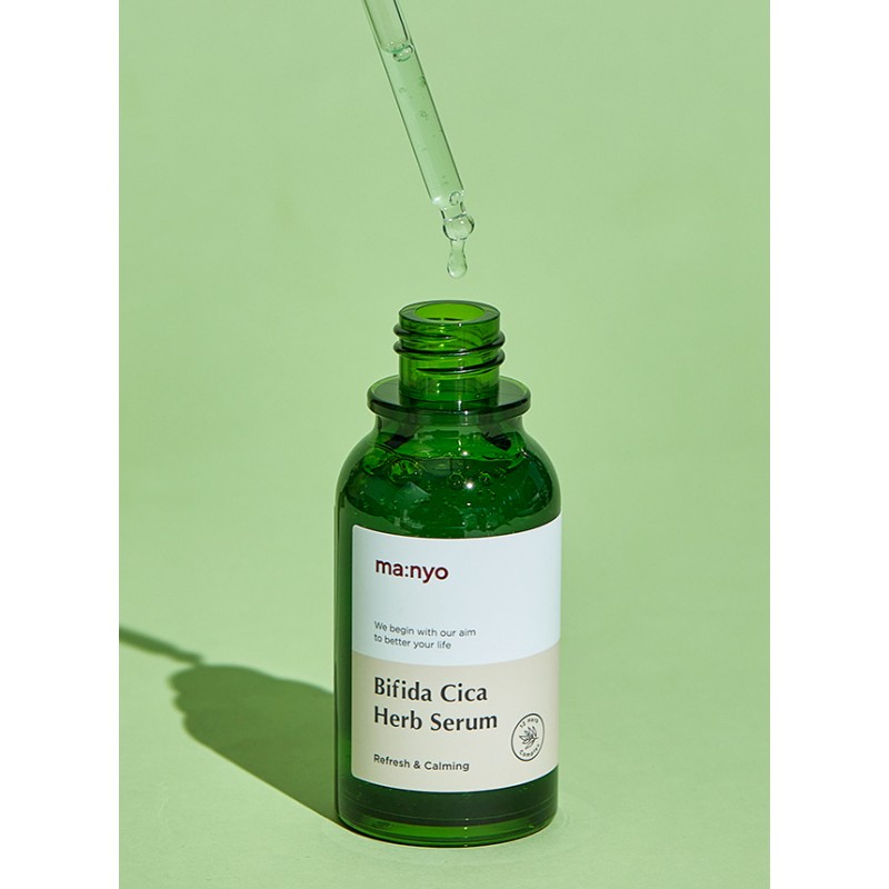 Сыворотка успокаивающая с комплексом центеллы и бифидобактериями Manyo Bifida Cica Herb Serum, 50 мл