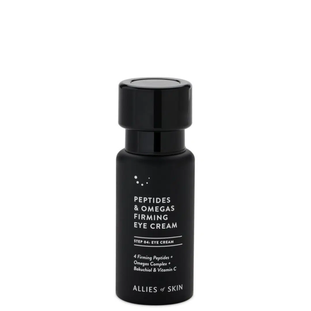 Пептидный крем для век пептидами и бакучиолом Allies of skin Peptides & Omegas Firming Eye Cream, 15мл