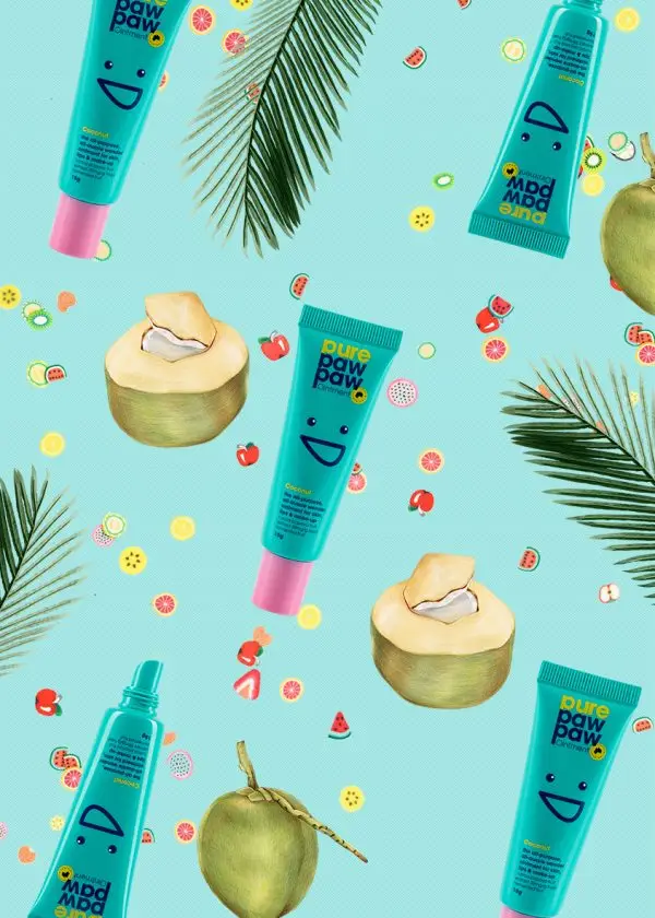 Бальзам для губ з ароматом кокосу Pure Paw Paw Coconut