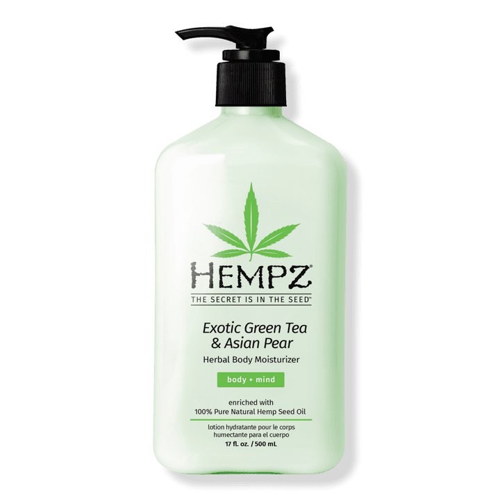Увлажняющее молочко для тела Зеленый чай и азиатская груша Hempz Exotic Green Tea & Asian Pear Herbal Moisturizer - 500 мл