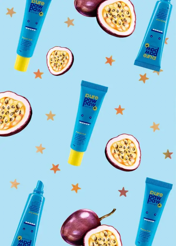 Бальзам для губ с запахом маракуйя Pure Paw Paw Passionfruit