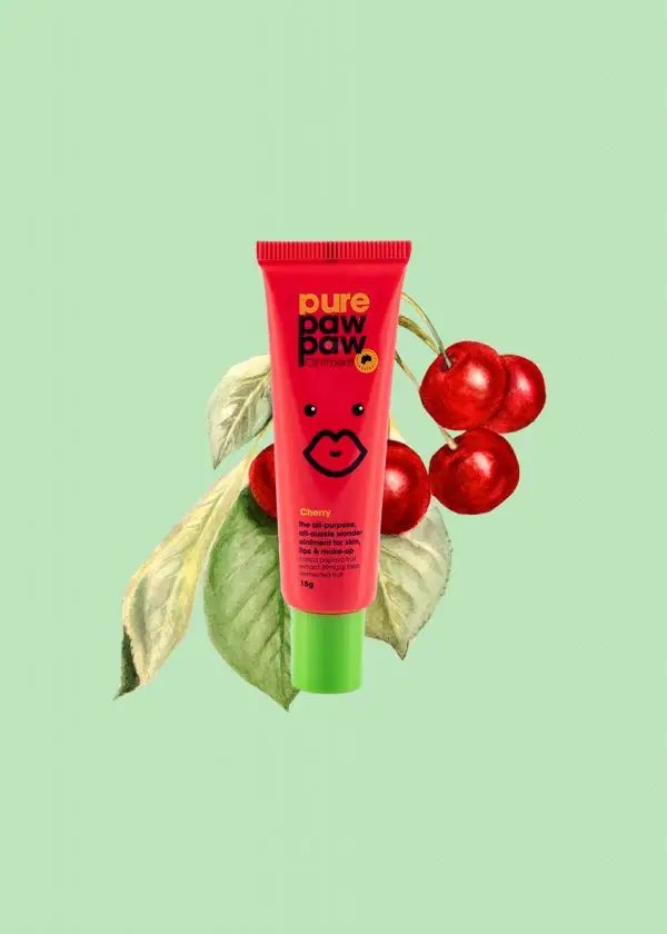 Бальзам для губ з ароматом вишні Pure Paw Paw Cherry