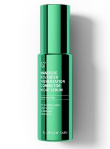 Нічна сироватка із 11% кислот Allies of skin Mandelic Pigmentation Corrector Night Serum