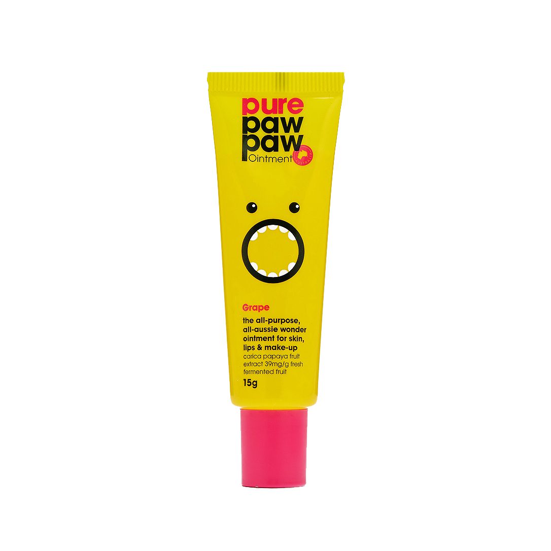 Бальзам для губ з ароматом винограду Pure Paw Paw Grape - 15 мл