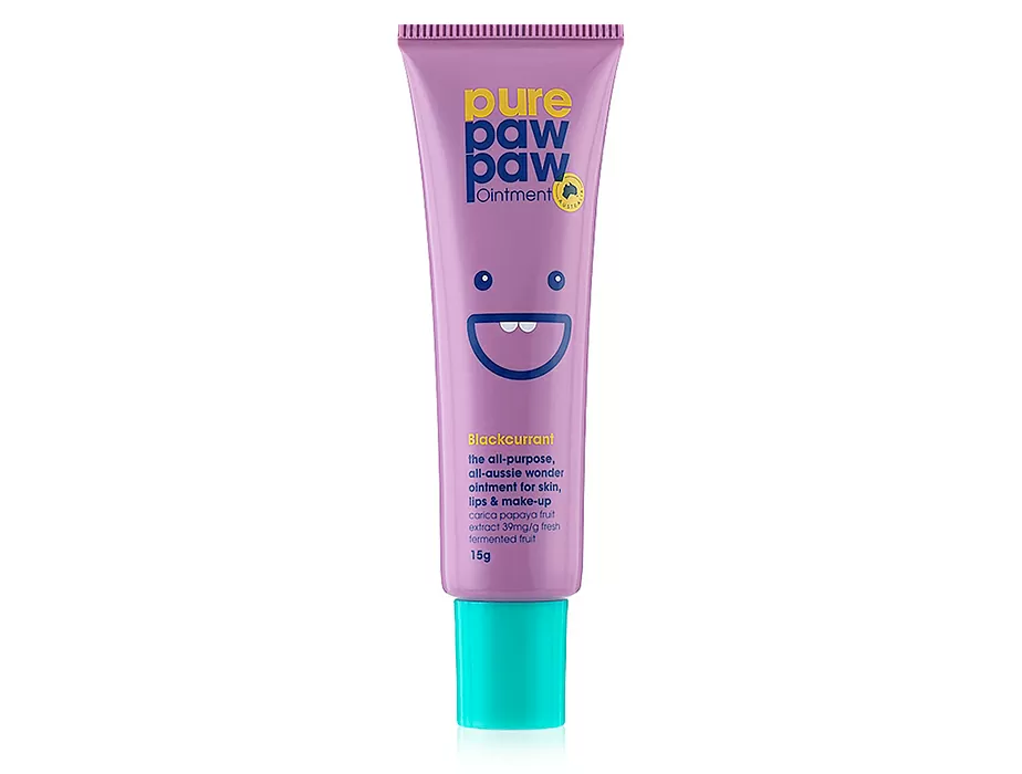 Бальзам для губ з ароматом чорної смородини Pure Paw Paw Blackcurrant
