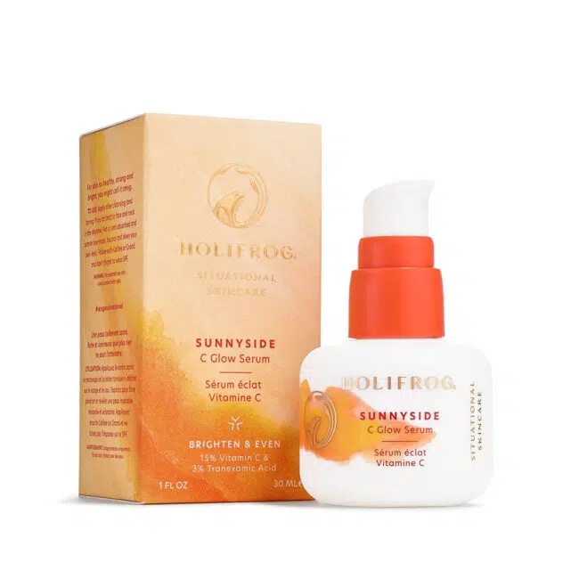 Освітлююча антиоксидантна сироватка з 15% вітаміном С HoliFrog Sunnyside C Glow Serum, 30 мл