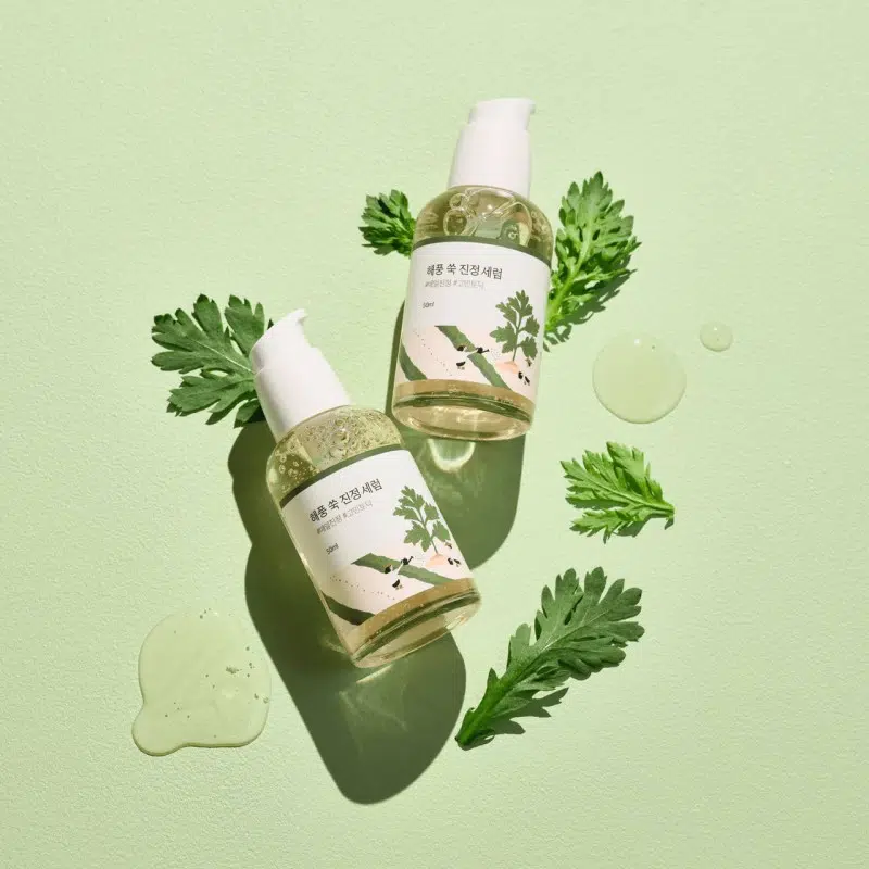 Успокаивающая сыворотка с полынью ROUND LAB Mugwort Calming Serum, 50 мл