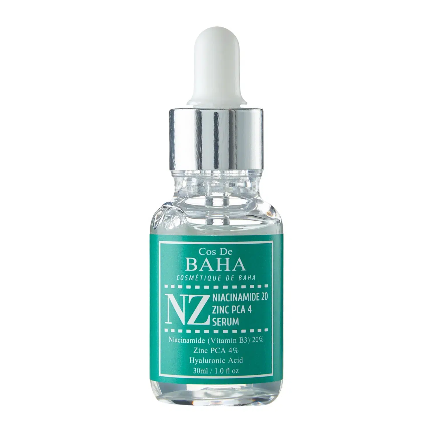 Сыворотка с ниацинамидом и цинком Cos De Baha Niacinamide 20% Zinc 4% Serum, 30мл